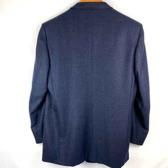 Ermenegildo Zegna Mens Wool Coat - Picture 3 of 8